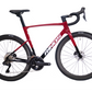 RINOS kulfiber racercykel Odin7.1 Shimano Ultegra Di2 Rød XS med kulhjul – 24 gear