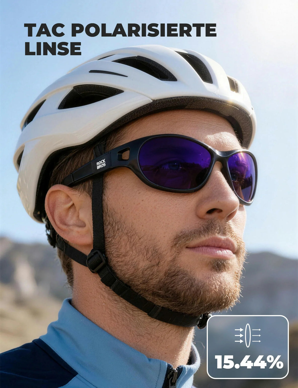 ROCKBROS Polariserede sportsol briller SP394 Ultralight & UV400
