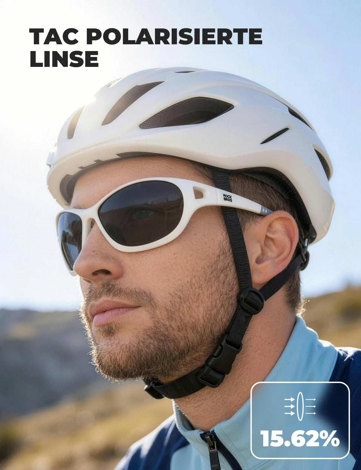 ROCKBROS Polariserede sportsol briller SP394 Ultralight & UV400