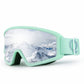Anti-dug skibriller, dobbelt linse, Quantature