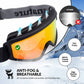 Anti-dug skibriller, dobbelt linse, Quantature