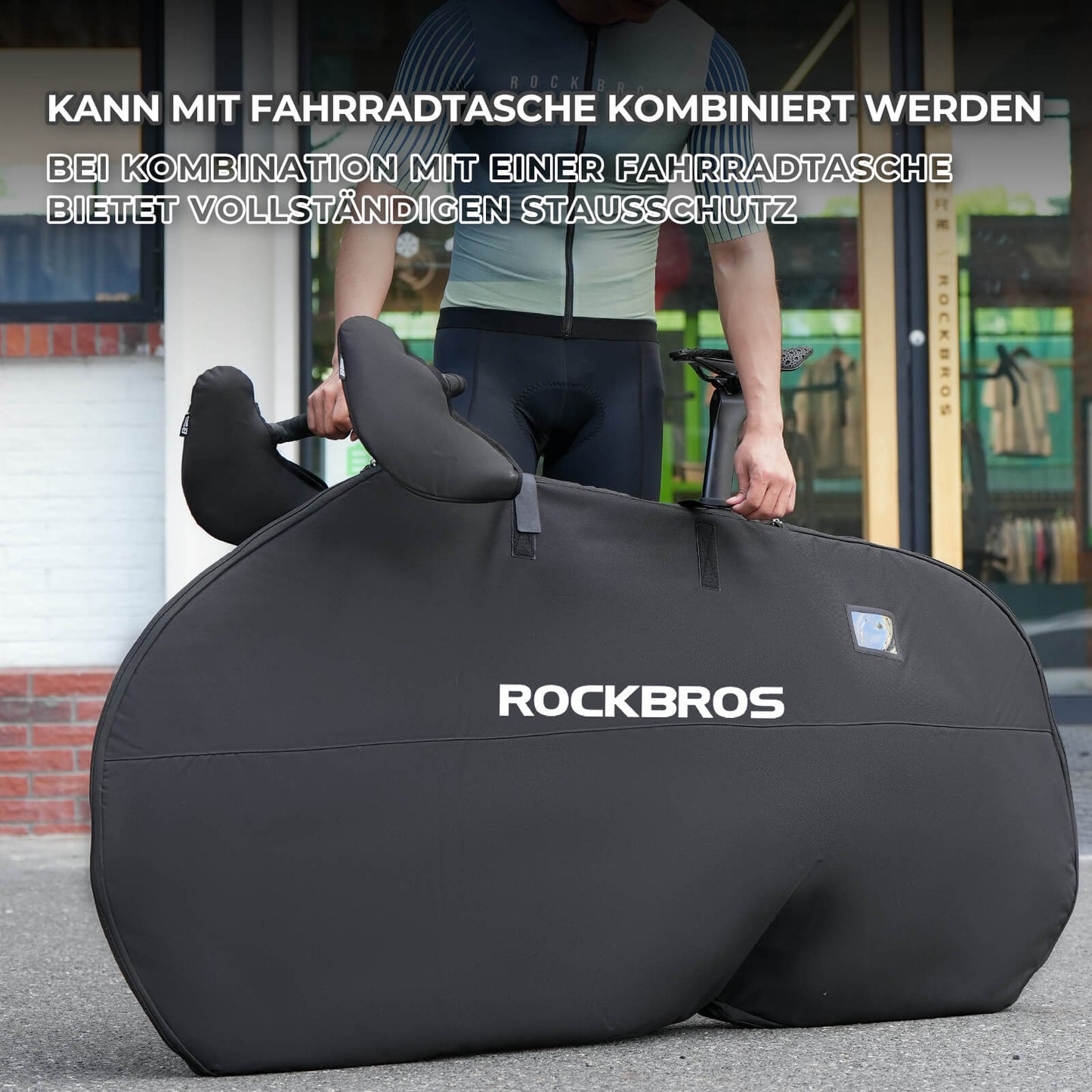 Universelle og stødabsorberende styrbeskyttere ROCKBROS