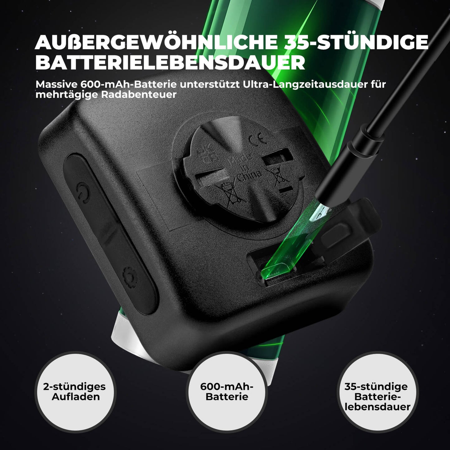 Trådløs cykelcomputer G1 ROCKBROS