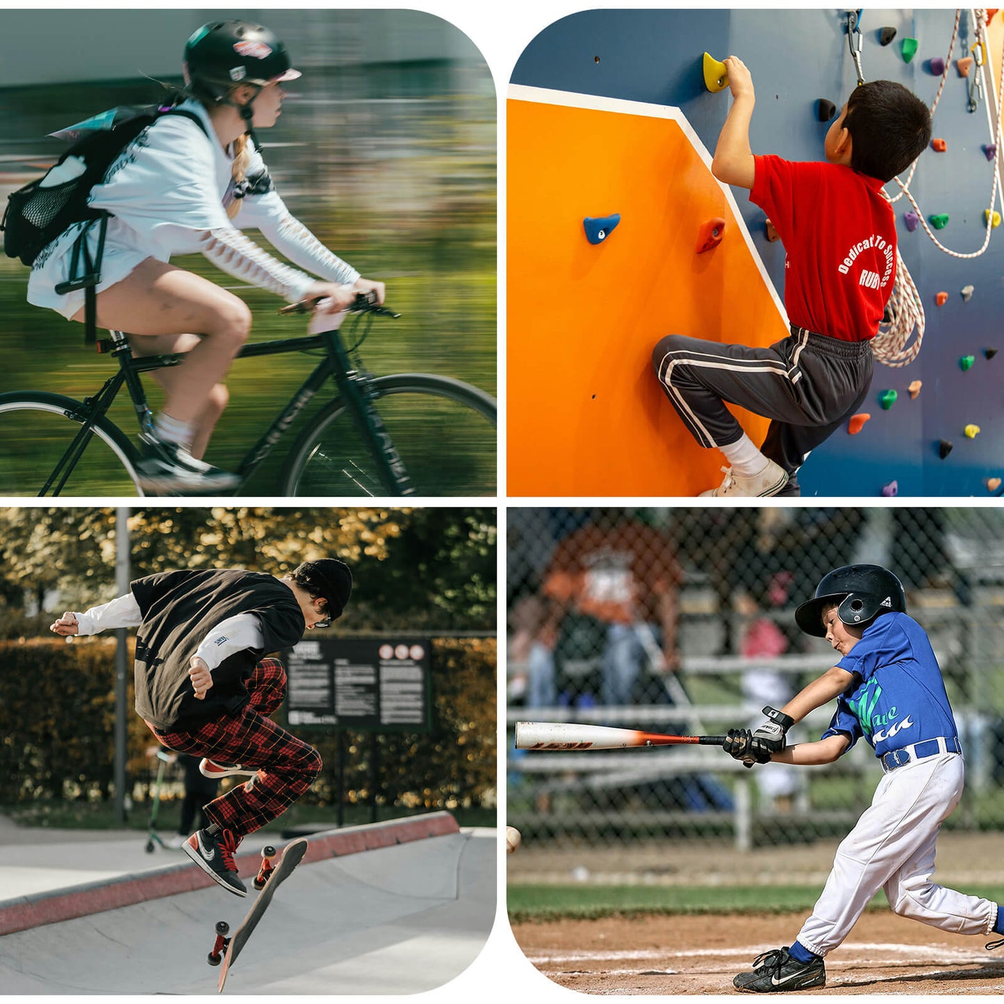 Cykelhandsker med SBR-polstring, åndbare, meget fleksible, ROCKBROS