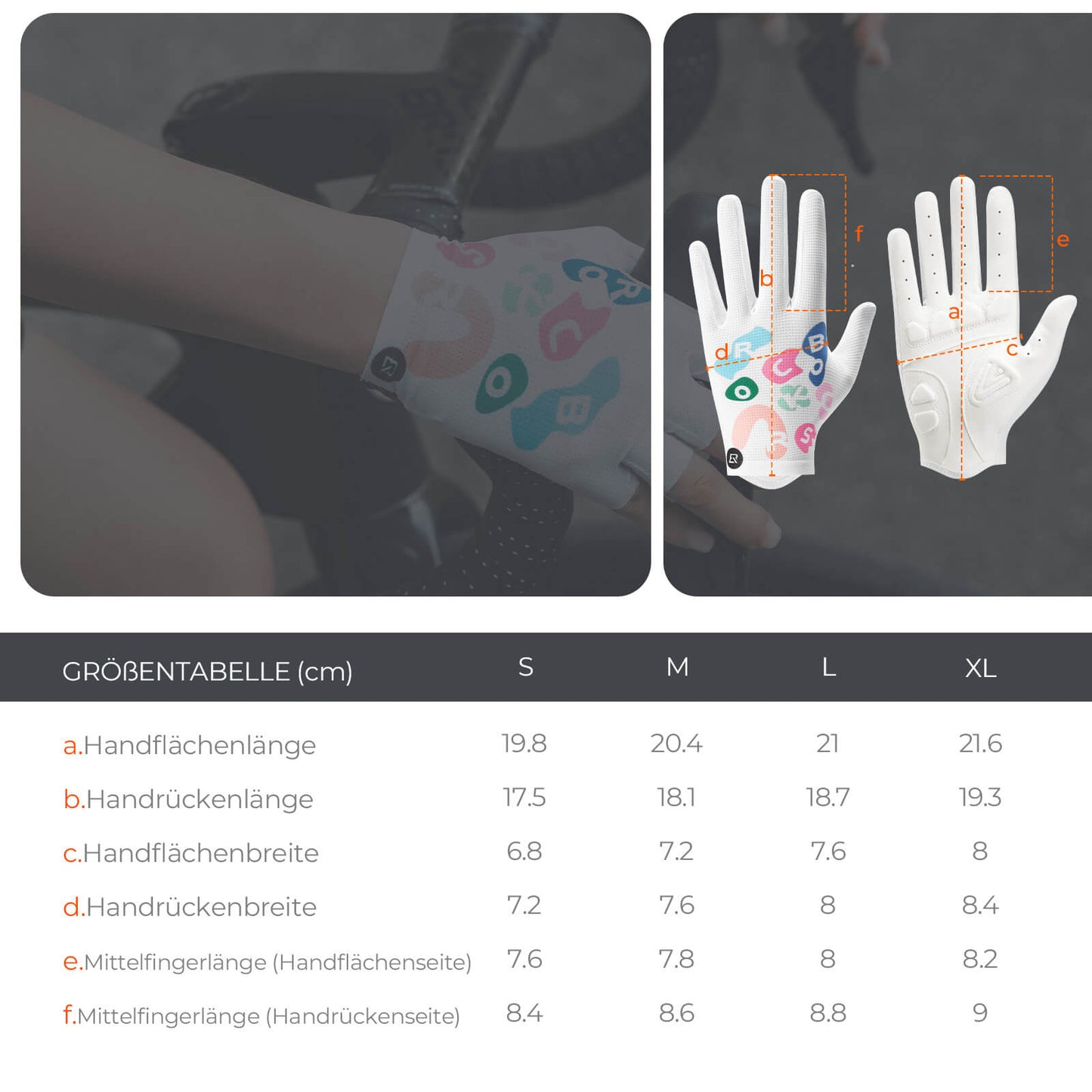 Cykelhandsker med SBR-polstring, åndbare, meget fleksible, ROCKBROS