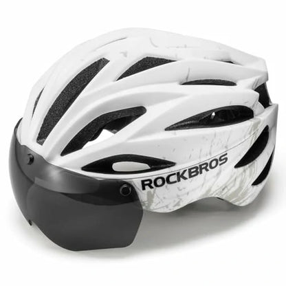 ROCKBROS Cykelhjelm Magnetisk Aftagelig MTB-hjelm med Visor