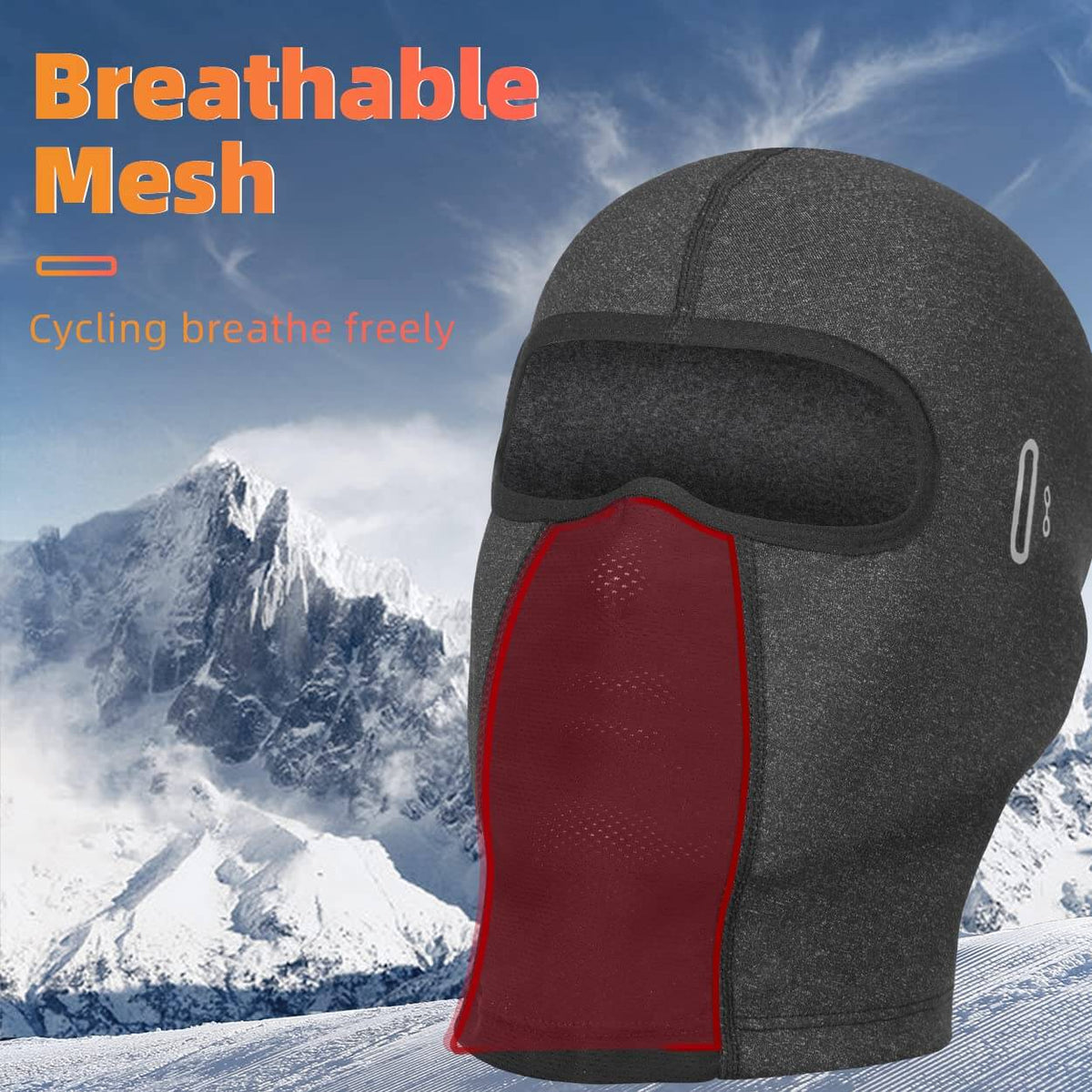 ROCKBROS Stormhue Vinter Balaclavas til Outdoorsport