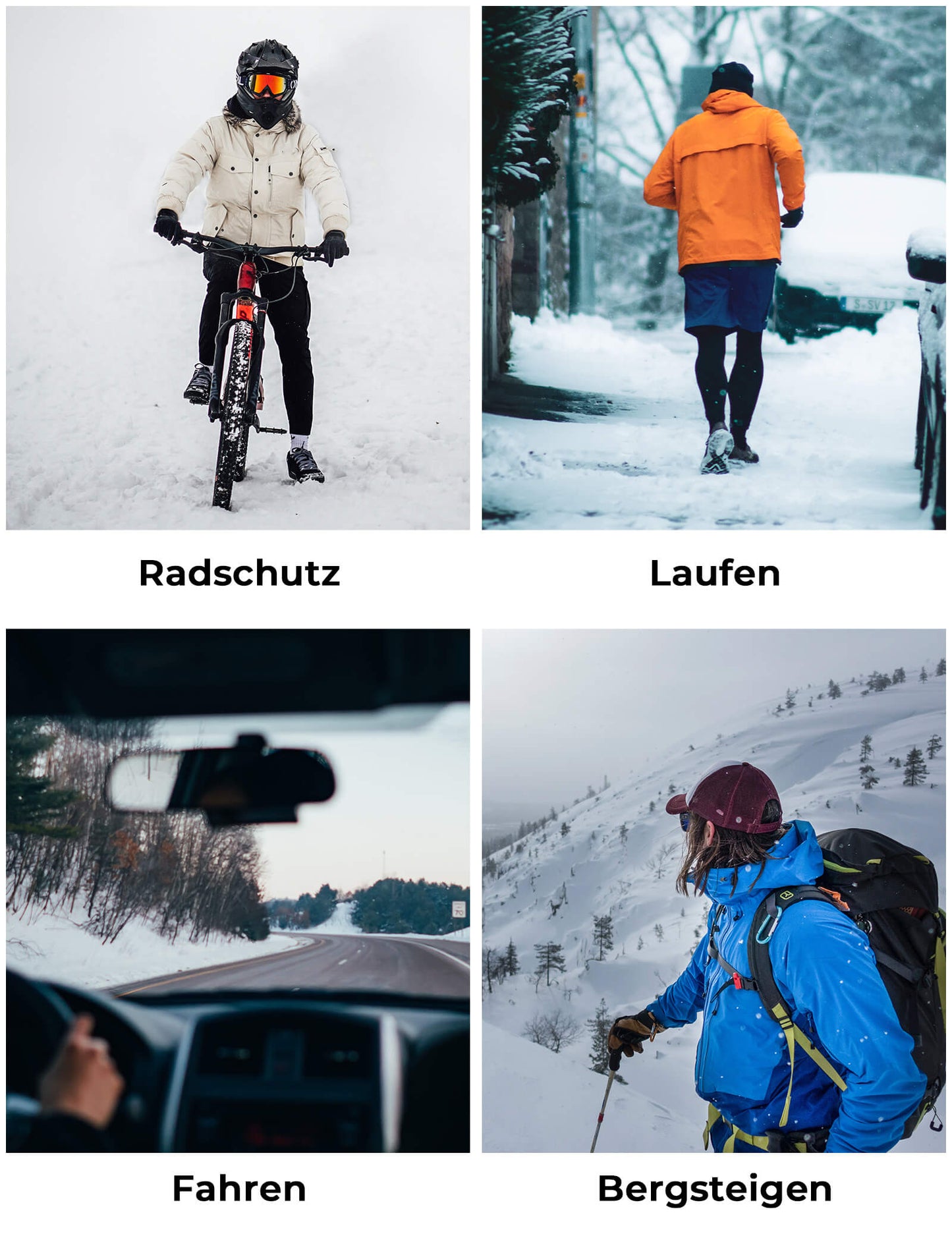 ROCKBROS Skridsikre Reflekterende Cykelhandsker