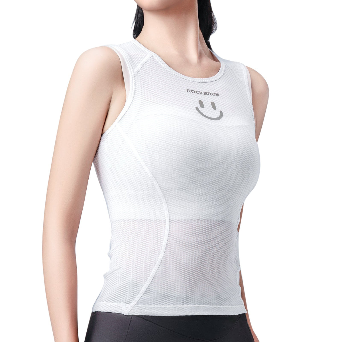 ROCKBROS Dame Sporttop Åndbart baselayer Undertrøje til cykling