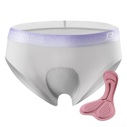 ROCKBROS Dame-cykelundertøj Åndbar 4D Polstret Cykelshorts Elastisk