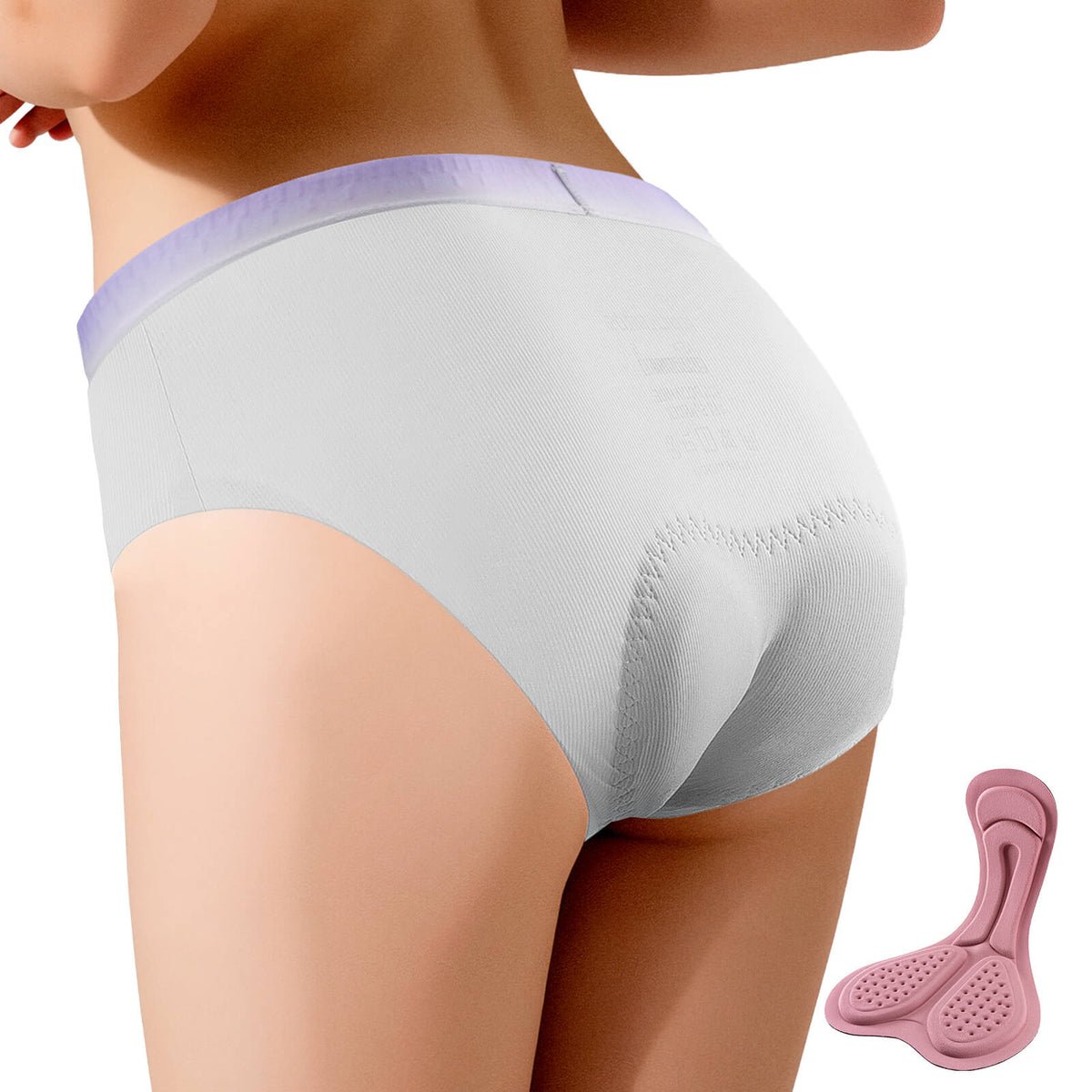 ROCKBROS Dame-cykelundertøj Åndbar 4D Polstret Cykelshorts Elastisk