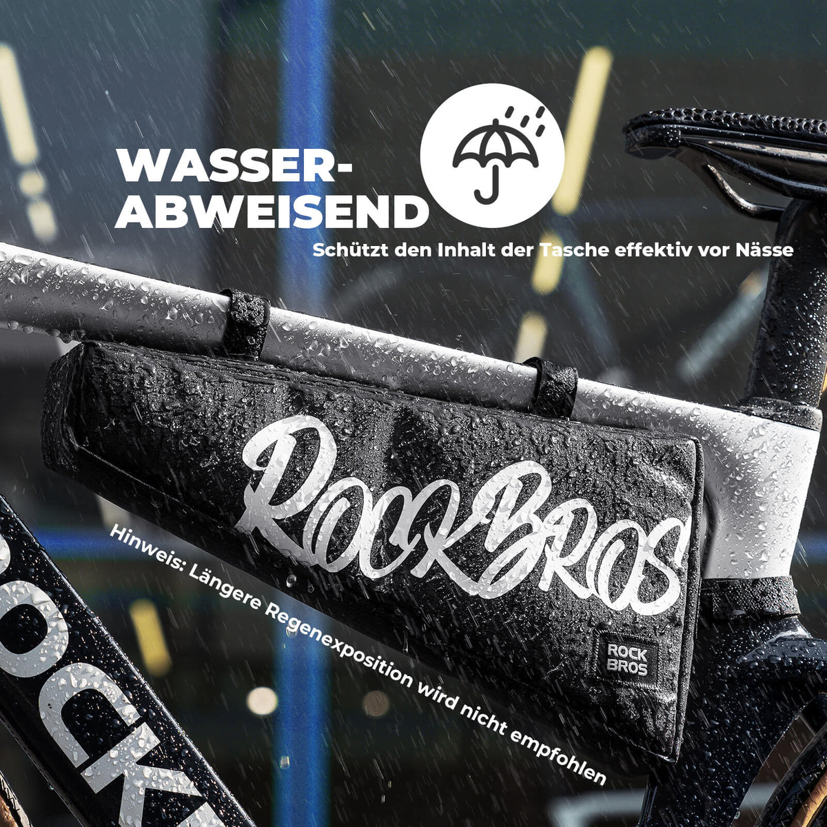 ROCKBROS Rametaske med velcrolukning 1,9L - SketchRide Series