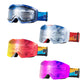 Skibriller, snebriller, polariserede, hjelmkompatible sportsbriller, skiløb, ROCKBROS