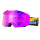 Skibriller, snebriller, polariserede, hjelmkompatible sportsbriller, skiløb, ROCKBROS