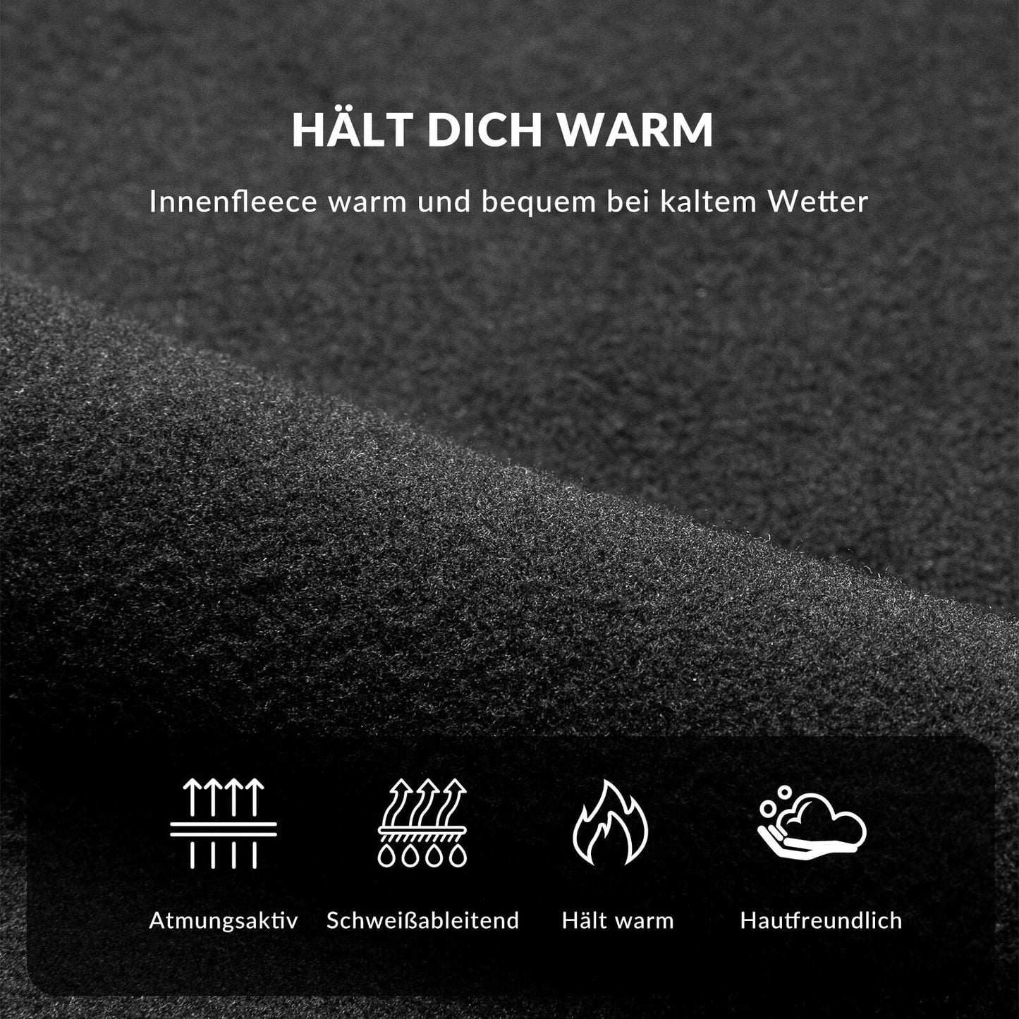 Balaklava ansigtsmaske, efterår/vinter, varm, med hul til briller, ROCKBROS