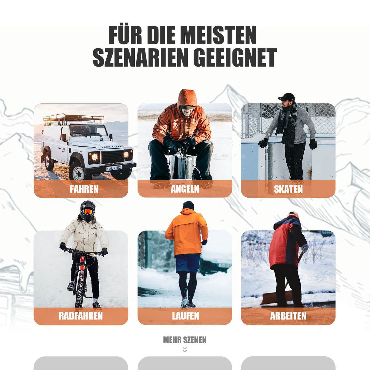 ROCKBROS Efterår Cykelhandsker Touchscreen-kompatible