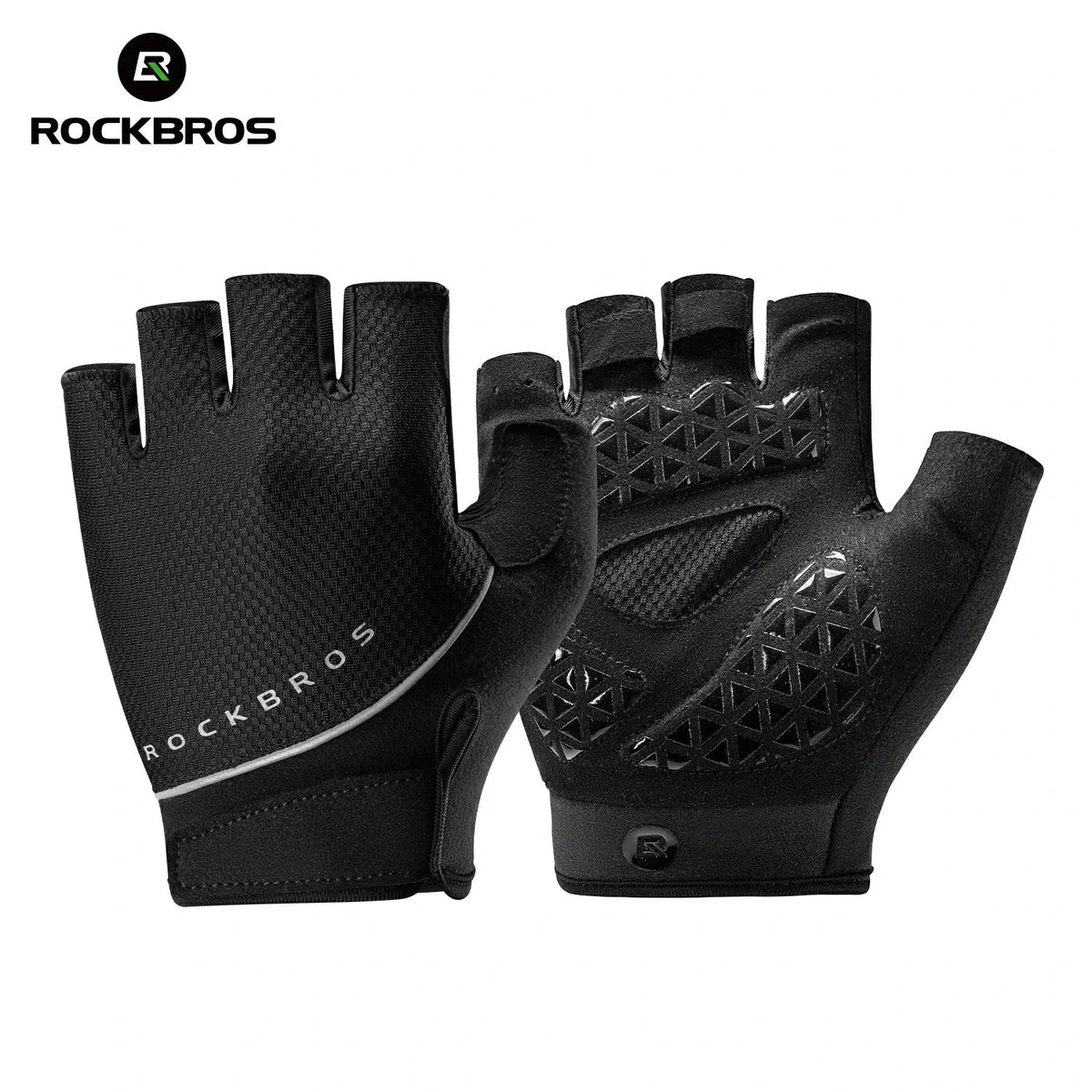 ROCKBROS S424 Halvfinger Cykelhandsker