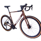 RINOS Kulfiber Gravelcykel Sandman8.0 Shimano 105 Di2 Kaffe