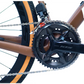 RINOS Kulfiber Gravelcykel Sandman8.0 Shimano 105 Di2 Kaffe