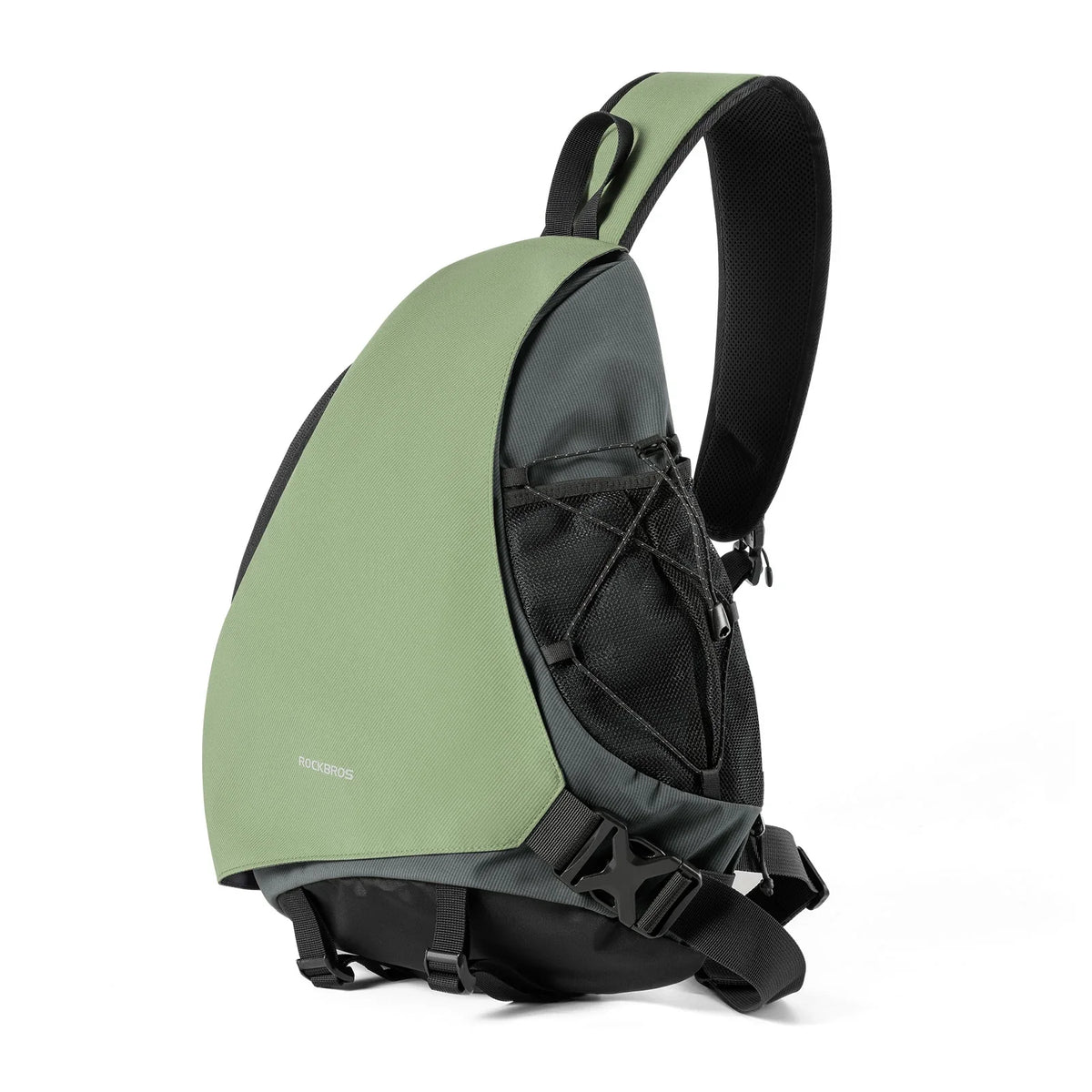 ROCKBROS Sling Bag Stor, Sling Rygsæk med magnetlås, Crossbody-taske
