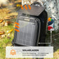 ROCKBROS Solarrygsæk Solar Rygsæk 20L med Fleksibelt Aftageligt 10V 14W