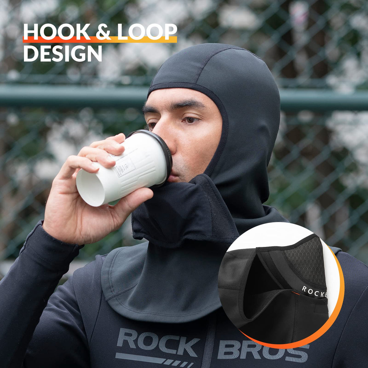 ROCKBROS Stormhætte Vinter Balaclava 54-63cm