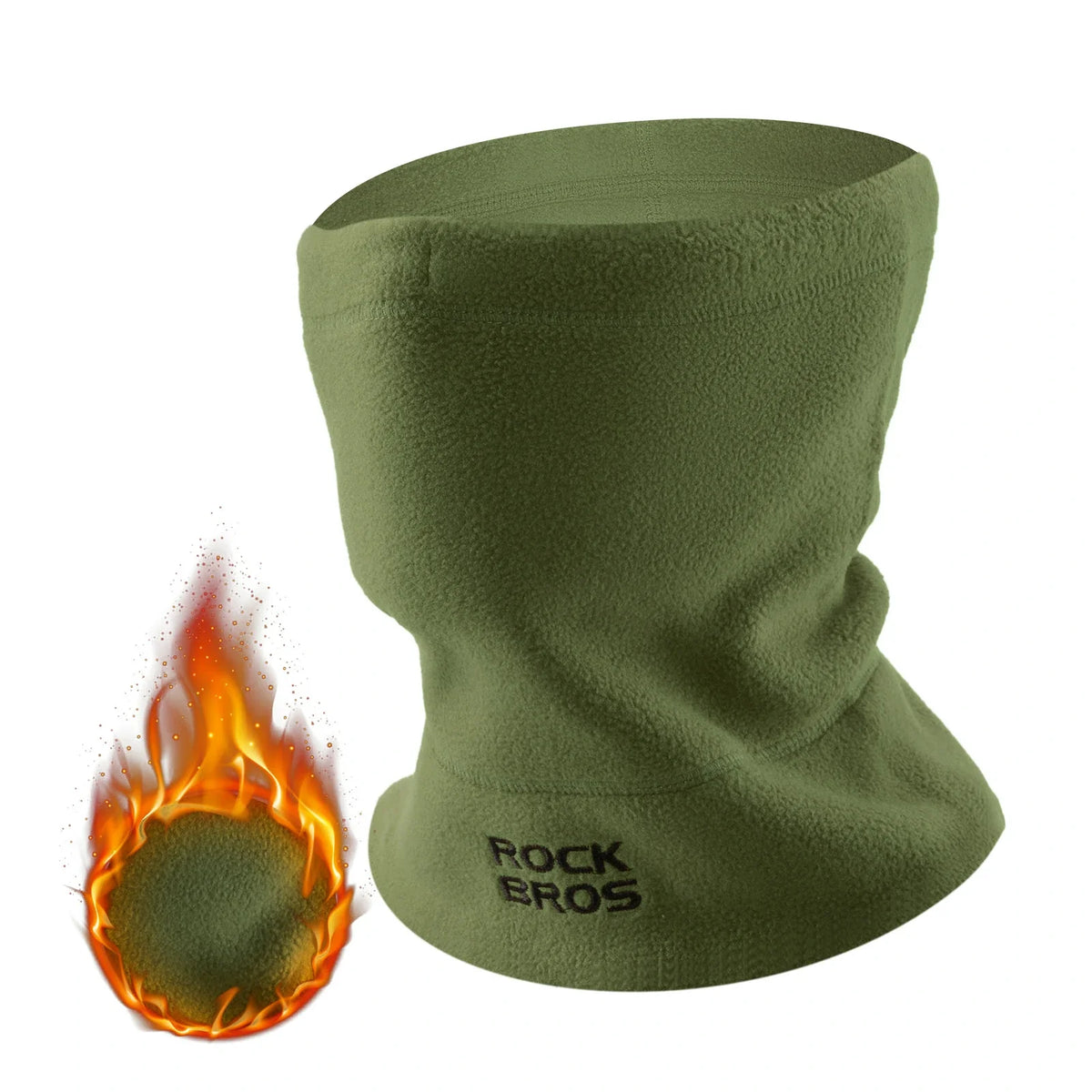 ROCKBROS Vinter rørhalstørklæde i fleece, halsvanter
