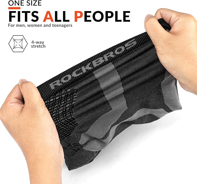 ROCKBROS Vinterluftmasker Vinter Skimaske & Multifunktionssjal