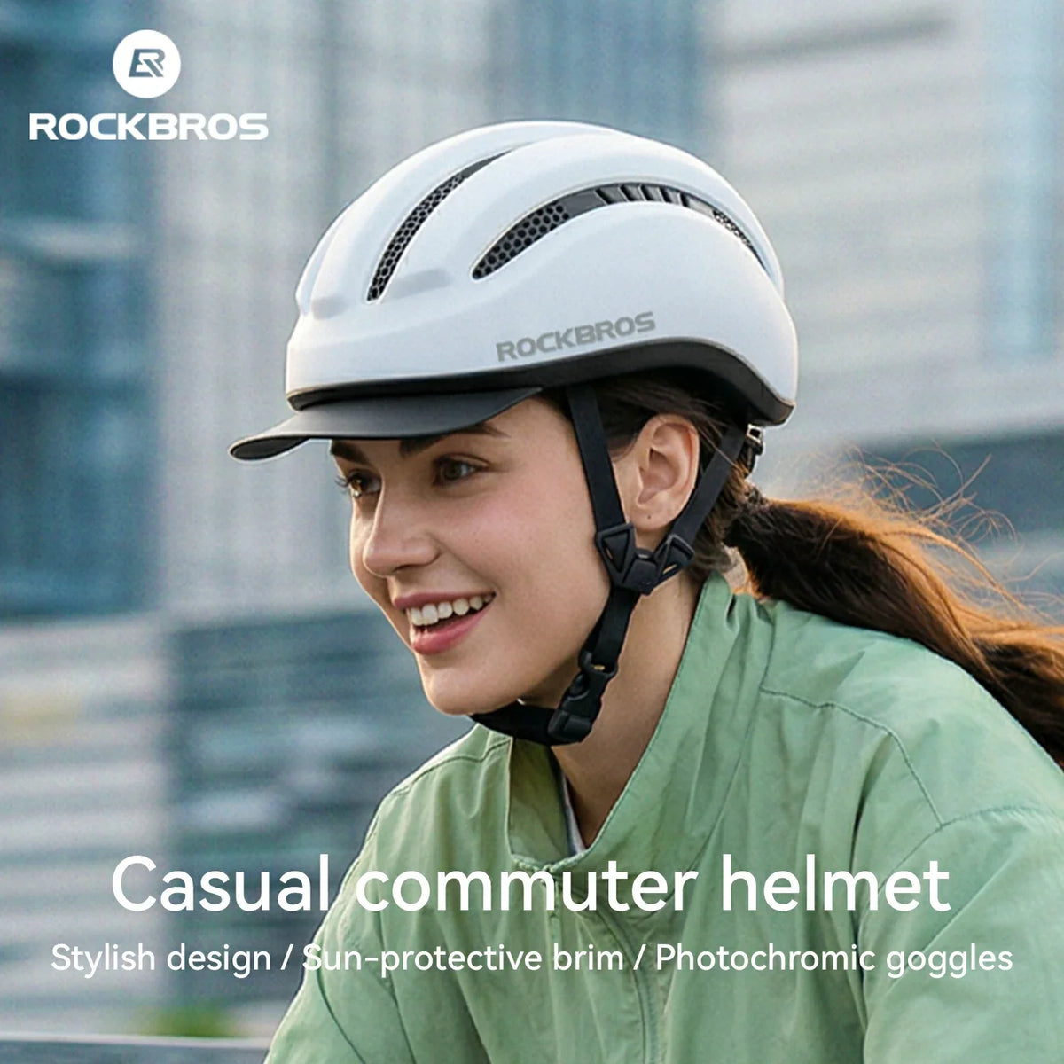 ROCKBROS Urban Cykling Letvægts cykelhjelm