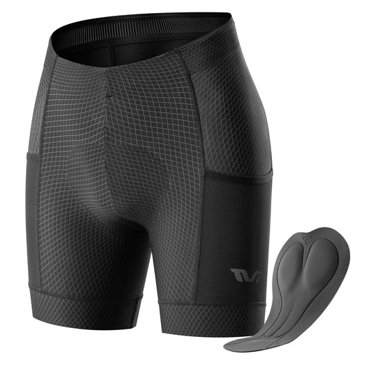 ROCKBROS TVI cykelshorts til kvinder cykelshorts 4D polstrede cykelshorts korte leggings