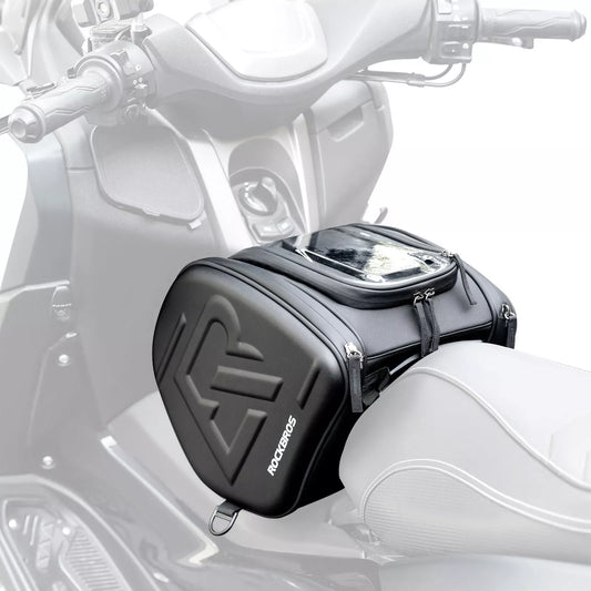 ROCKBROS front motorcykeltaske 14L med EVA tanktaske tanktaske mobiltelefontaske