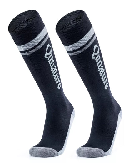 Qunature 1 par skisokker, unisex skisokker til skiløb, snowboarding, vintersport