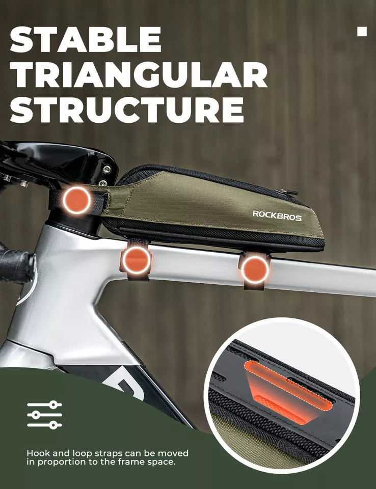 ROCKBROS rammetaske down tube taske cykeltaske landevejscykel MTB
