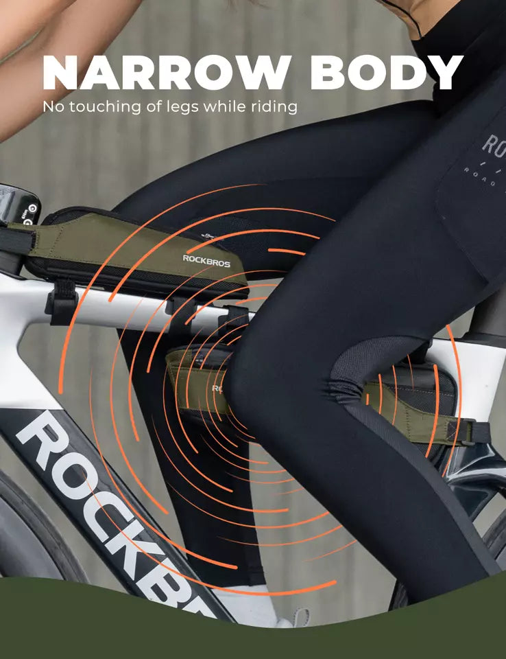 ROCKBROS rammetaske down tube taske cykeltaske landevejscykel MTB