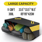 ROCKBROS 300L biltagtaske vandtæt bilbagagetaske tagboks foldbar PVC