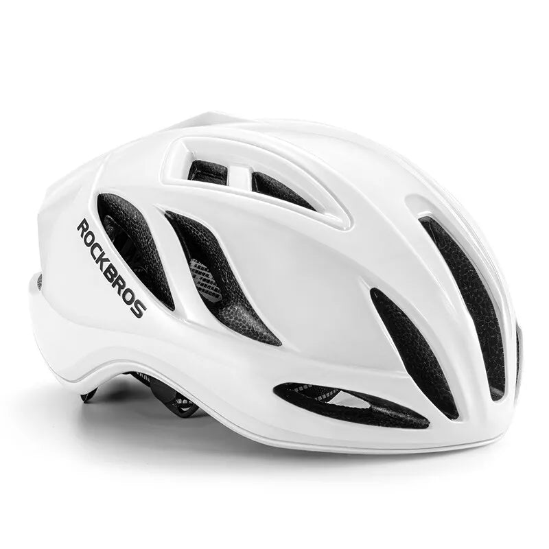 ROCKBROS cykelhjelm landevejscykelhjelm 58-62CM unisex voksne til MTB landevejscykelhjelm