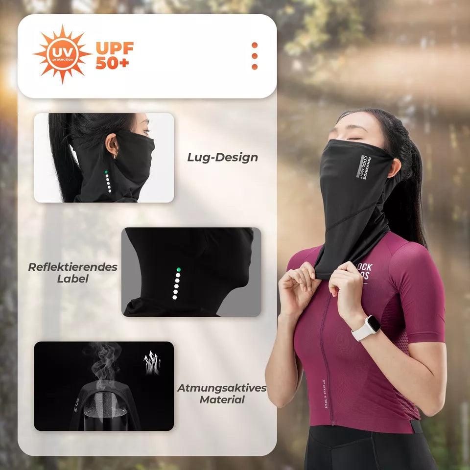 ROCKBROS sommer multifunktionelt håndklæde COOLMAX Wrap UPF50+ cykel/motorcykel maske