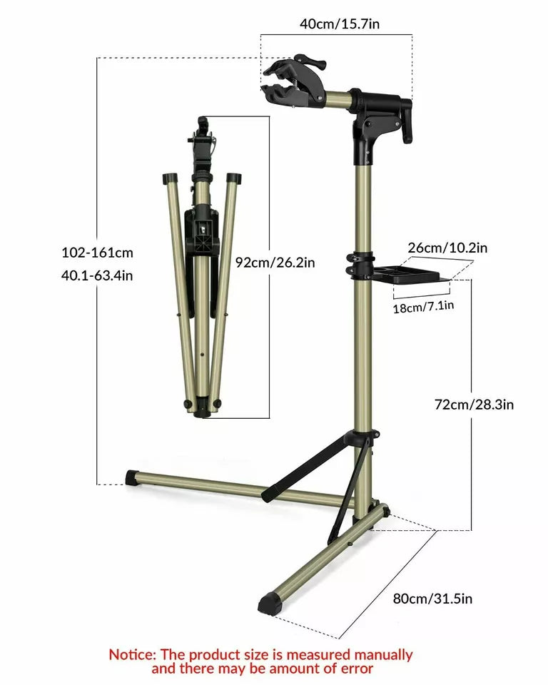 ROCKBROS cykelreparationsstativ i aluminium, reparationsstativ, max 30 kg