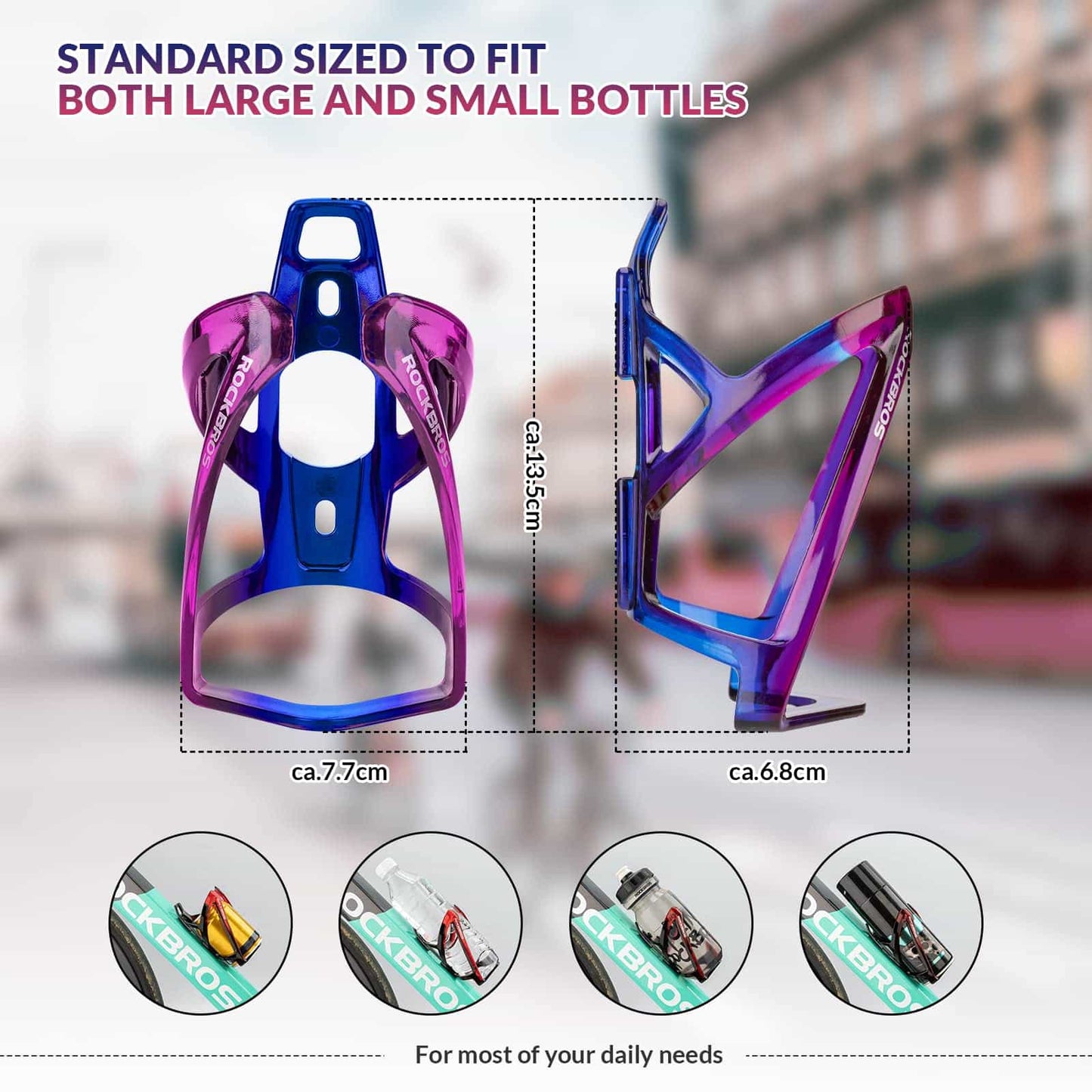 35g let PC cykelflaskeholder ROCKBROS