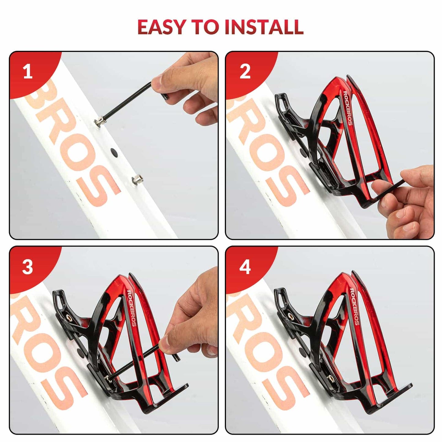 35g let PC cykelflaskeholder ROCKBROS