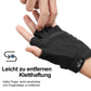 Skridsikre ridehandsker med reflekterende halve fingre, størrelser S-XXL, ROCKBROS