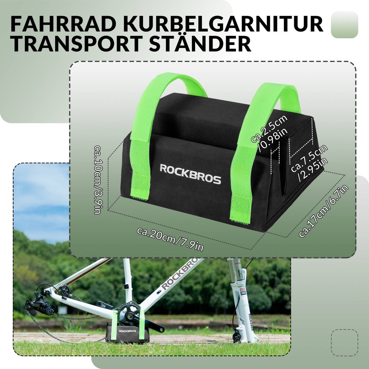 Cykelklingesæt beskyttelsesbelægninger cykeltilbehør universal ROCKBROS