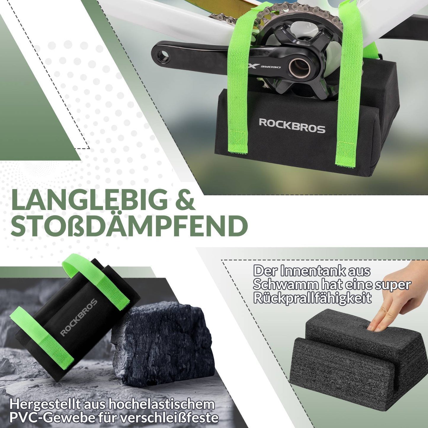 Cykelklingesæt beskyttelsesbelægninger cykeltilbehør universal ROCKBROS