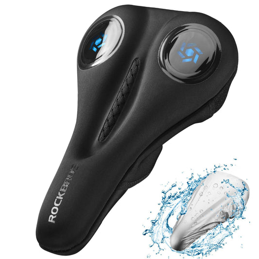 Cykelsadelbetræk Gel Sadelbetræk Sort ROCKBROS