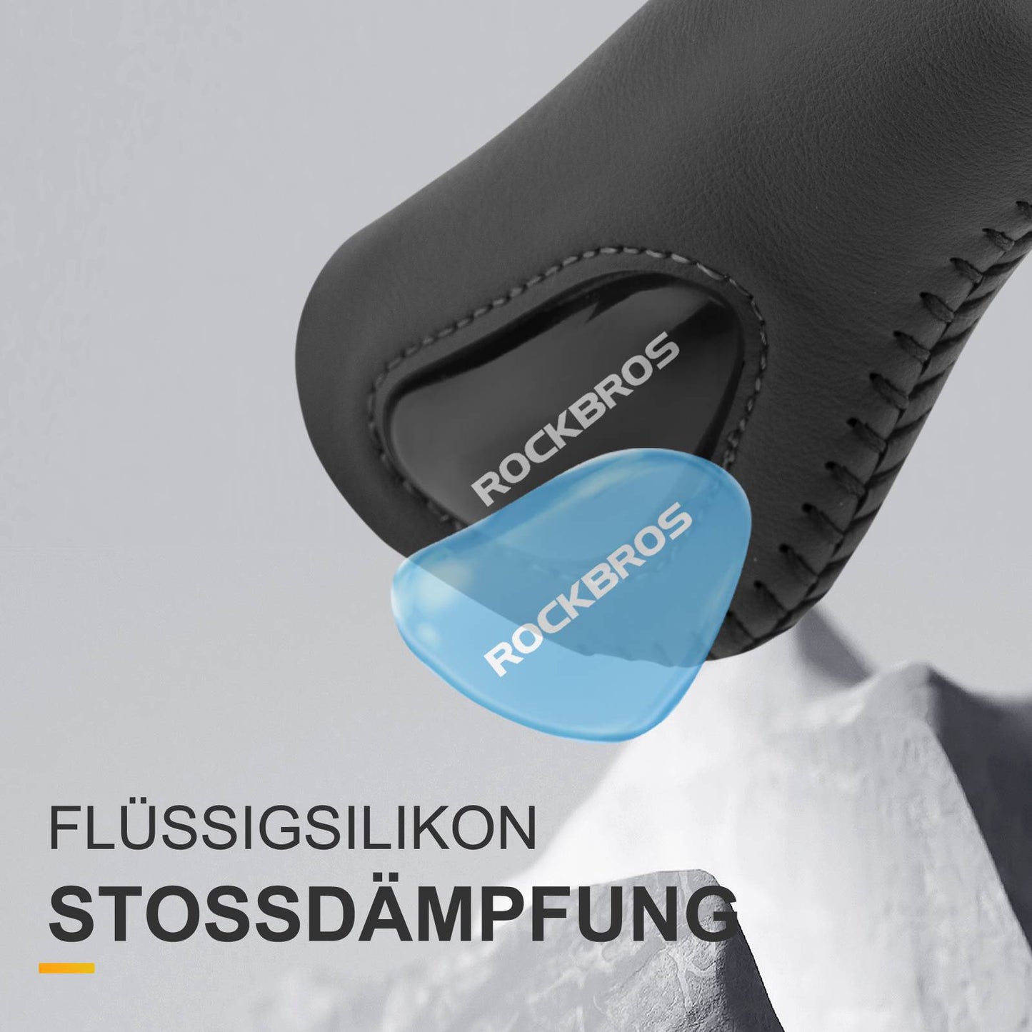 Cykellædergreb til styr med en diameter på 22,2 mm, ROCKBROS