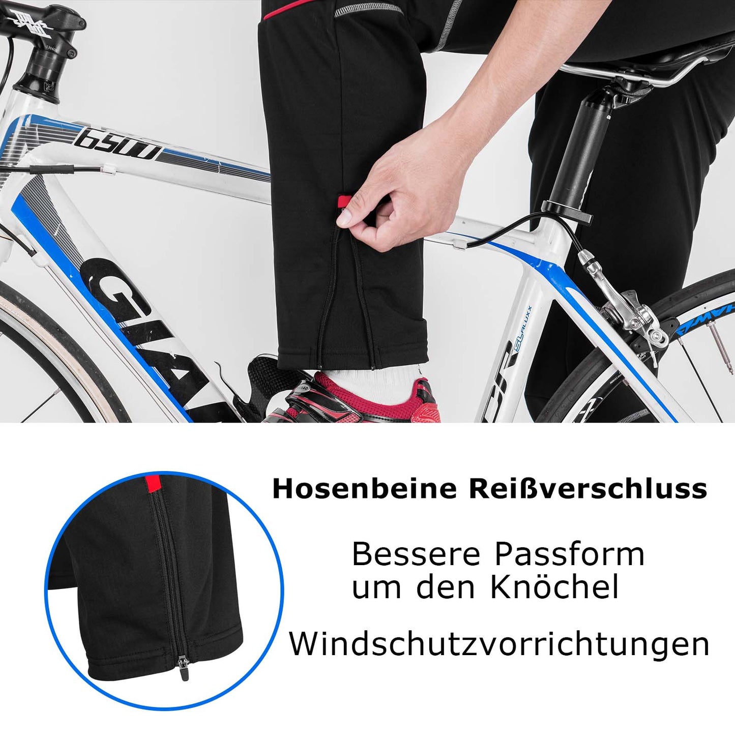 Herre cykelbukser, fritidsbukser, udendørsaktiviteter, størrelser M-4XL, ROCKBROS