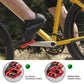 ROCKBROS Cykelpedaler Alu 2 i 1 SPD Pedaler til MTB Racercykler Bycykel