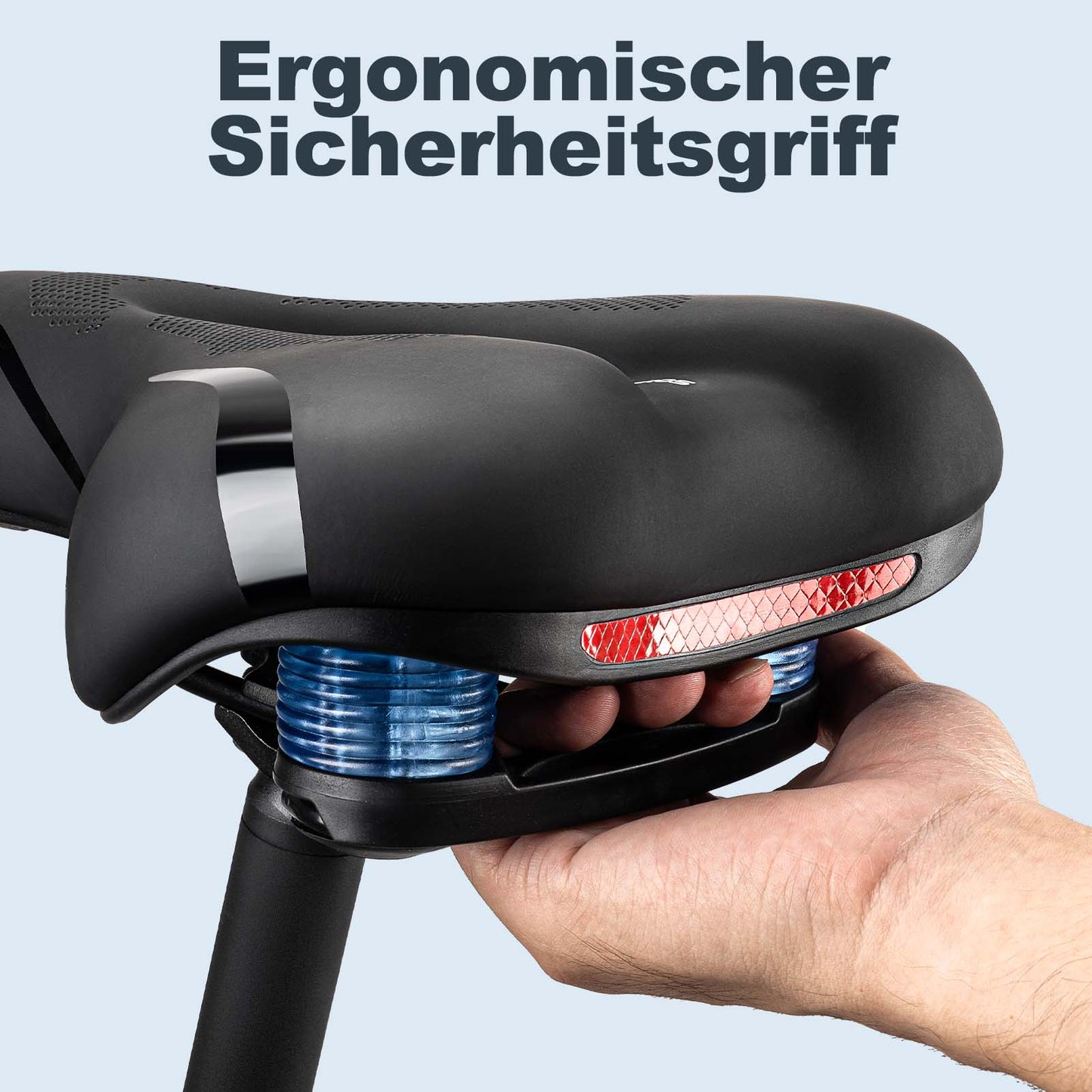 Cykelsadel Memory Foam Åndbar Gel Sadel ROCKBROS