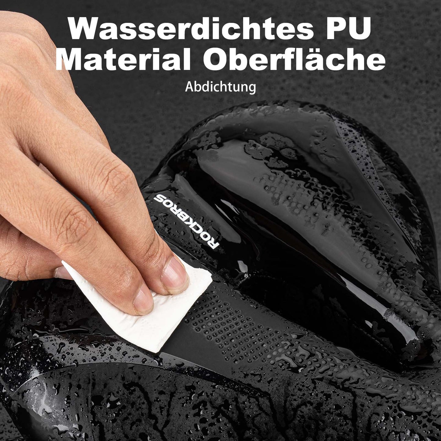 Cykelsadel Memory Foam Åndbar Gel Sadel ROCKBROS