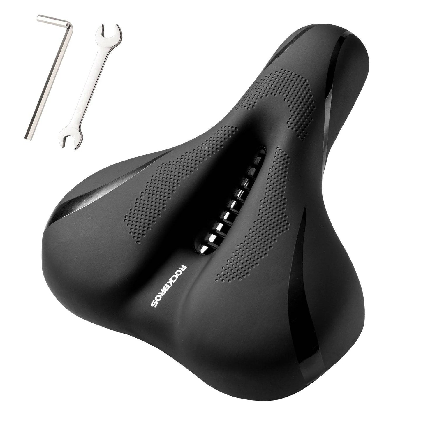 Cykelsadel Memory Foam Åndbar Gel Sadel ROCKBROS